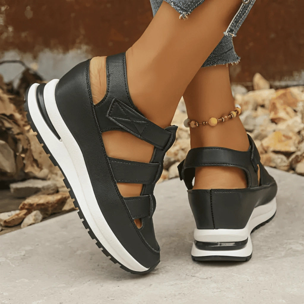 sandalia-feminina-confortavel - ortopedico -sunset-branca-loja-ortopedic