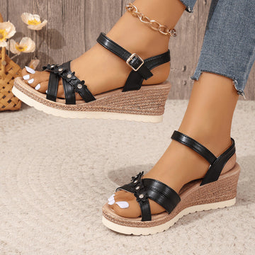 sandalia-feminina-plataforma-florata-preto-loja-ortopedic