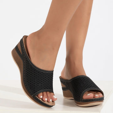 sandalia-feminina-preta-melli-comfort-loja-ortopedic