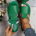 sandalia-feminina-rasteira-sensation-verde-loja-ortopedic