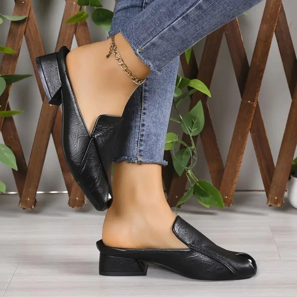 Sandália Salto Bloco Santorini