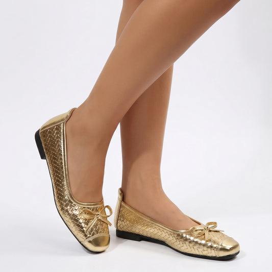 sapatilha-feminina-couro-gold