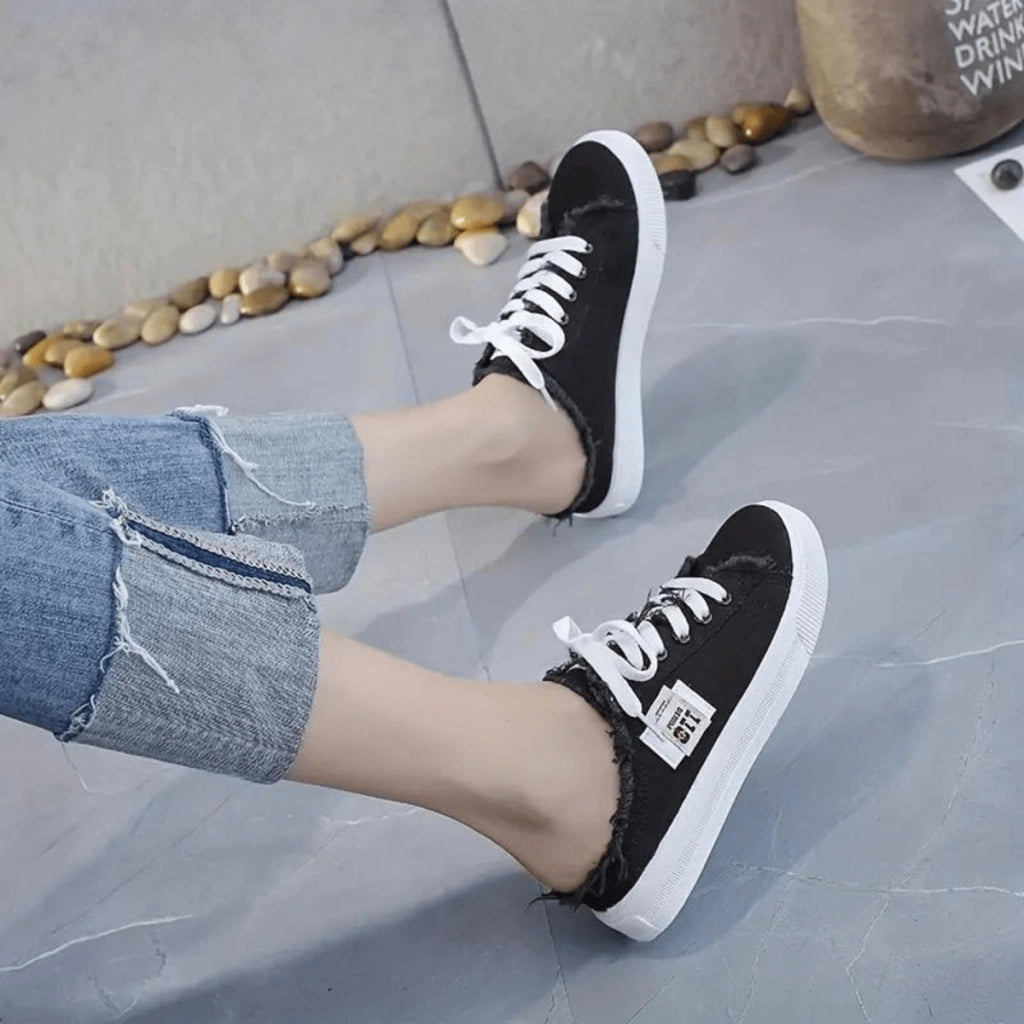 tenis-feminino-preto-bliss-step-loja-ortopedic