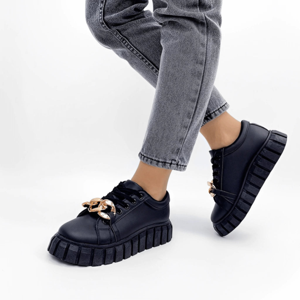 tenis-feminino-preto-modern-comfort-loja-ortopedic