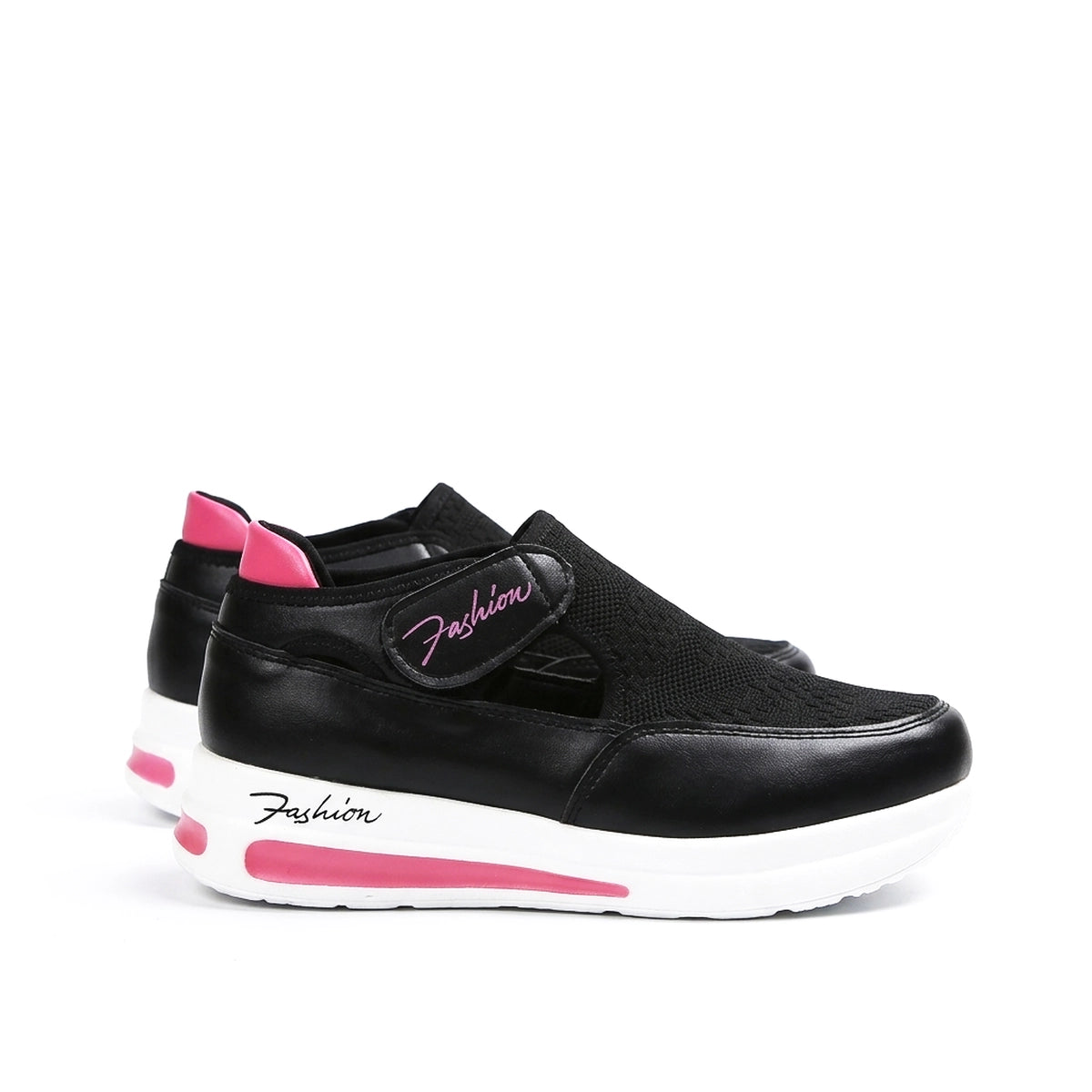 tenis-feminino-velcro-fashion-preto
