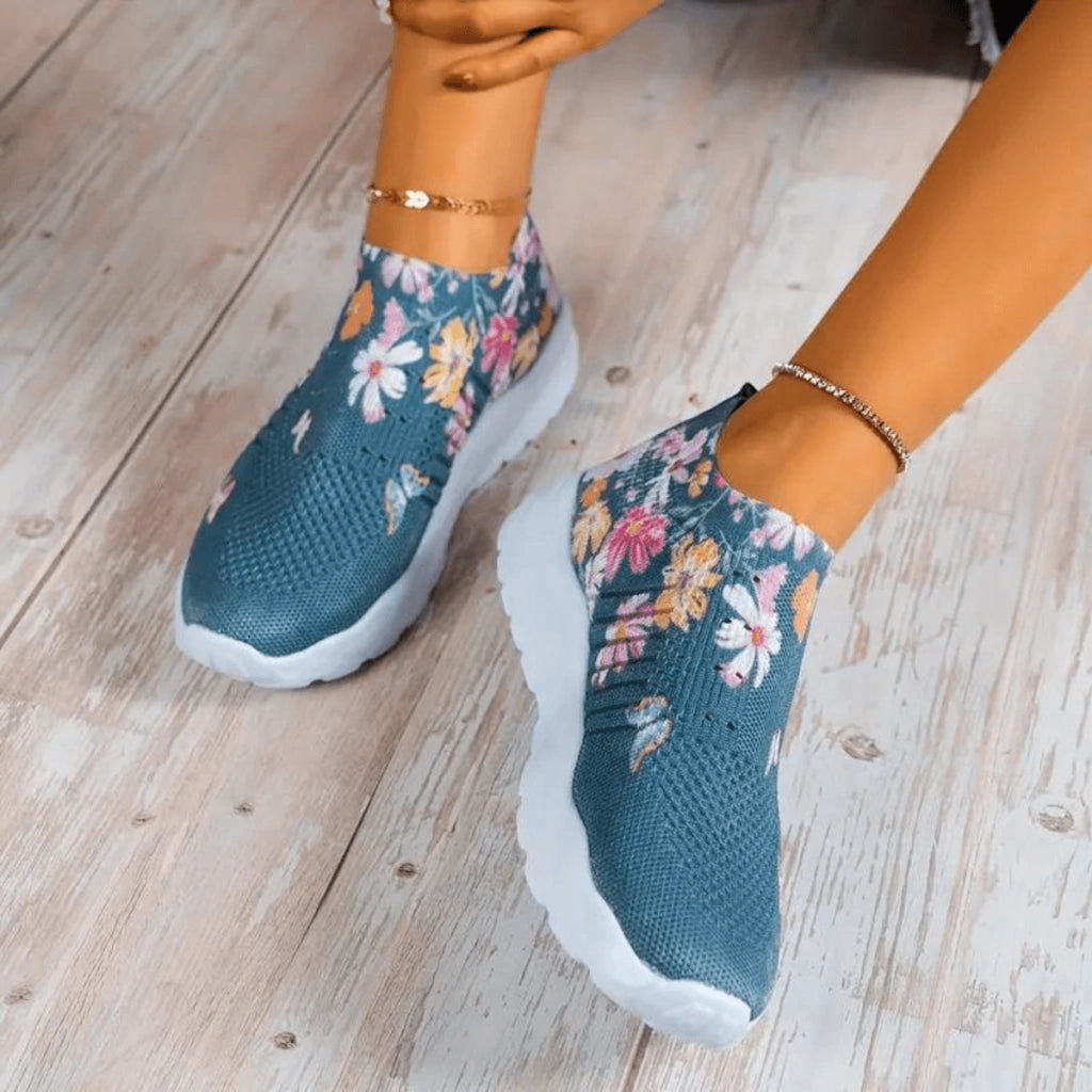 tenis-femininos-floral-soft-loja-ortopedic