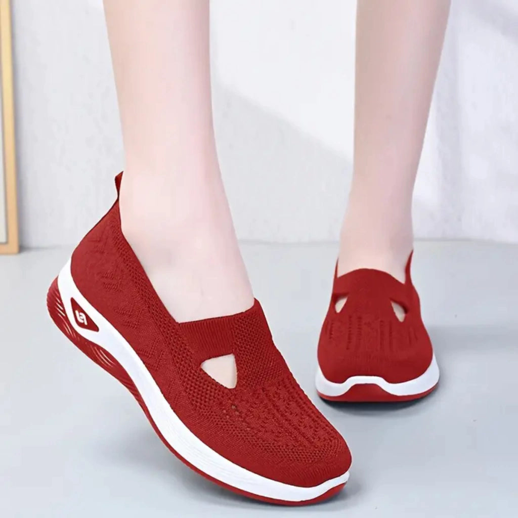 tenis-femininos-vermelho-stella-fit-loja-ortopedic