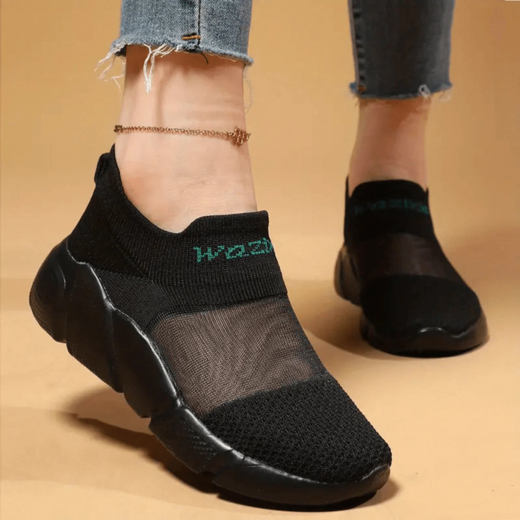 teniss-feminino-preto-fresh-comfort-loja-ortopedicc